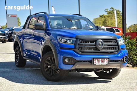 Blue 2025 GWM Cannon Dual Cab Utility Vanta (4X4)