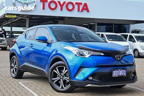 Blue 2018 Toyota C-HR Wagon F