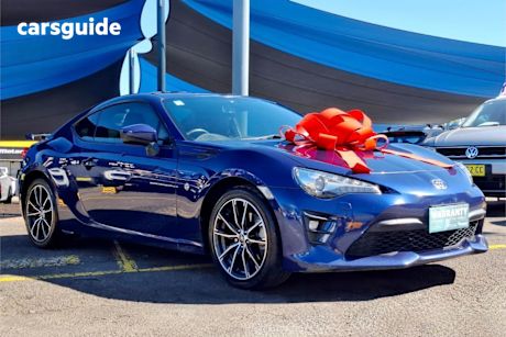 Blue 2017 Toyota 86 Coupe GTS