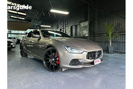 Grey 2017 Maserati Ghibli Sedan