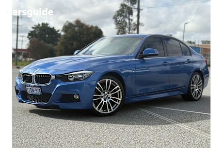 Blue 2014 BMW 316I Sedan Sport Line