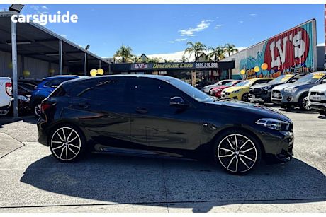 Black 2021 BMW 118I Hatchback M Sport