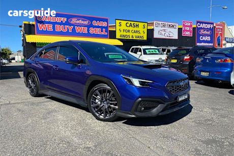Blue 2022 Subaru WRX Sedan RS (awd)