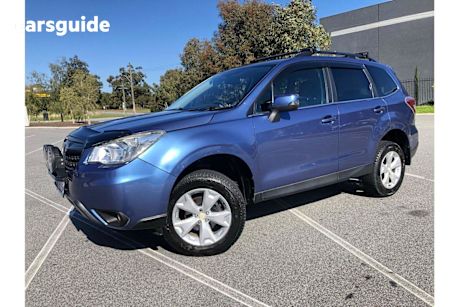 Blue 2015 Subaru Forester Wagon 2.5I-L