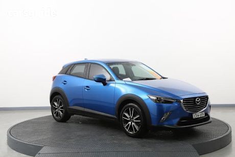 Blue 2015 Mazda CX-3 Wagon S Touring (awd)