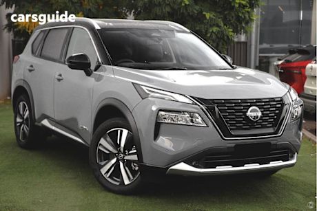Grey 2025 Nissan X-Trail Wagon Ti (4Wd) E-Power (Hybrid)