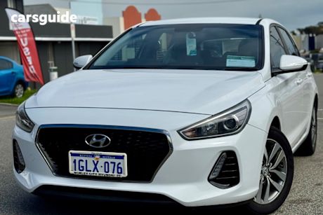 White 2017 Hyundai I30 Hatchback Active