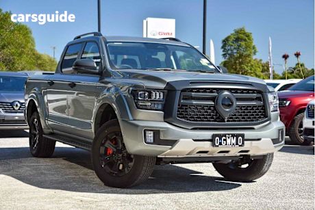 Grey 2025 GWM Cannon Alpha Ute Tray ULTRA PHEV 4WD