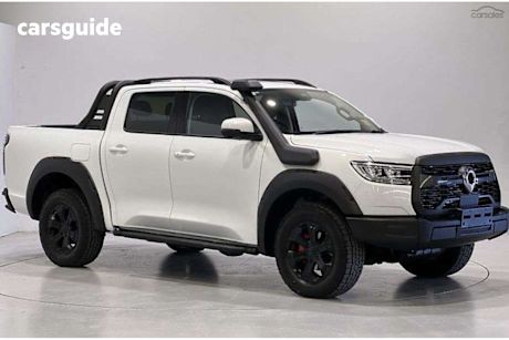 White 2025 GWM Cannon Ute Tray XSR 4X4