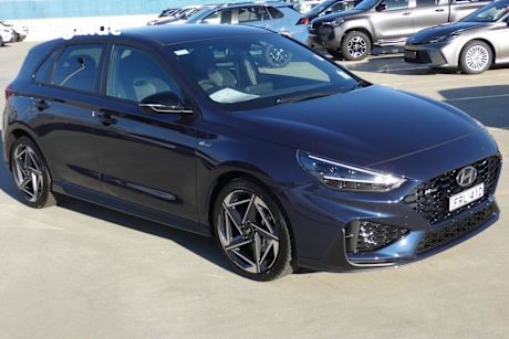 Blue 2024 Hyundai I30 Hatchback N Line Mhev