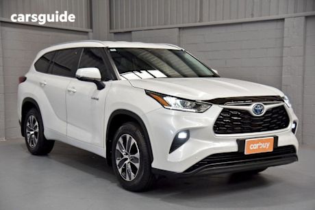White 2024 Toyota Kluger SUV GXL 4X4