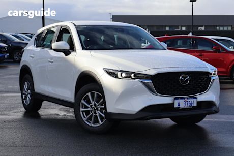 White 2025 Mazda CX-5 Wagon G25 Maxx Sport (fwd)