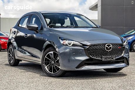 Grey 2025 Mazda Mazda2 Hatch G15 GT F