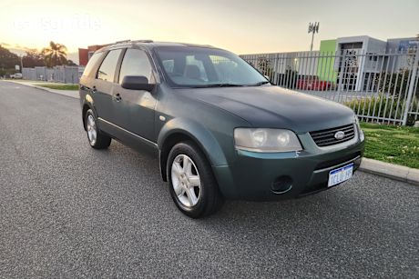 Green 2006 Ford Territory Wagon Tx (Rwd)