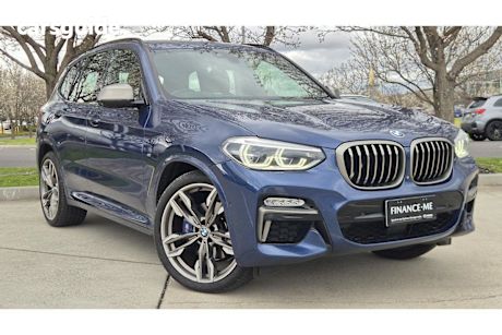 Blue 2019 BMW X3 SUV M40I 4X4