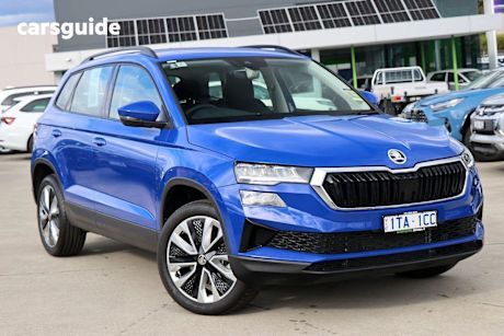 Blue 2024 Skoda Karoq SUV 110TSI STYLE F
