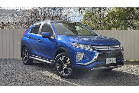 Blue 2017 Mitsubishi Eclipse Cross SUV EXCEED F