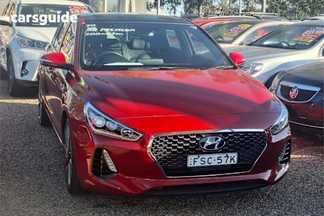 Red 2017 Hyundai I30 Hatchback SR Premium