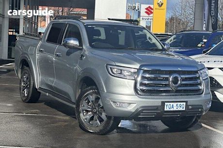 Silver 2022 GWM UTE Dual Cab Utility Cannon-L (4X4)