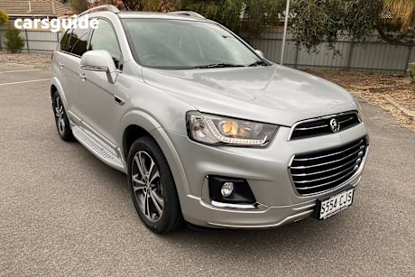 Silver 2017 Holden Captiva Wagon 7 Ltz (Awd)