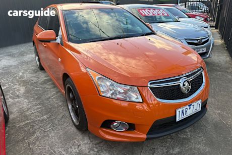 Orange 2013 Holden Cruze Hatchback Sri