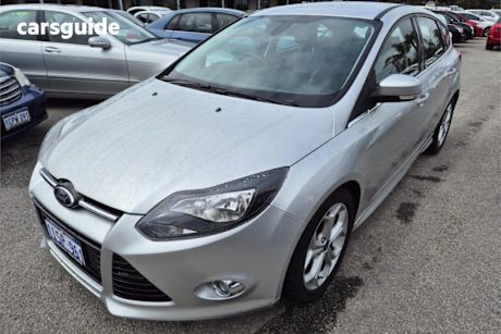 Silver 2015 Ford Focus Hatchback Sport