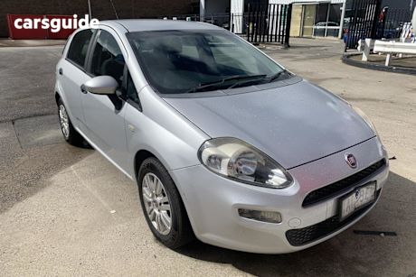 Silver 2013 Fiat Punto Hatchback POP