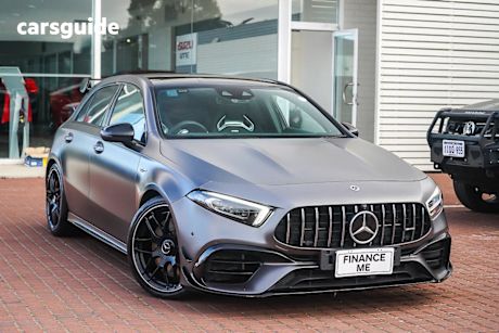 Grey 2020 Mercedes-Benz A45 Hatchback S 4Matic