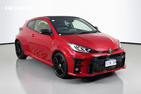Red 2021 Toyota GR Yaris Hatchback GR
