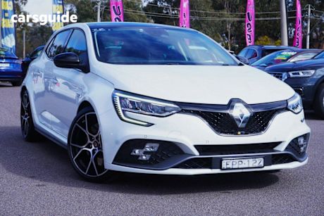 White 2021 Renault Megane Hatchback RS Trophy 300