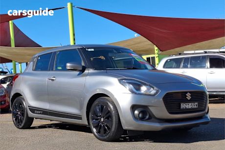 Silver 2018 Suzuki Swift Hatchback GLX Turbo