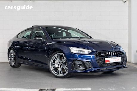 Blue 2024 Audi A5 Hatch 45 TFSI S LINE 4WD