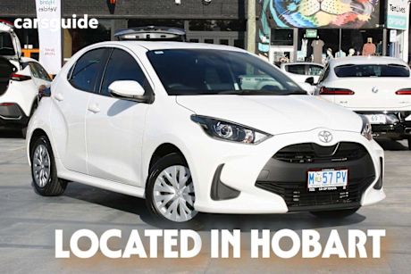 White 2021 Toyota Yaris Hatch ASCENT SPORT F