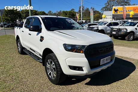 White 2016 Ford Ranger Crew Cab Pickup Xl 2.2 Hi-Rider (4X2)