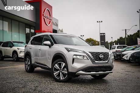 Silver 2025 Nissan X-Trail Wagon TI (4WD)