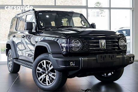 Black 2025 GWM Tank 300 SUV ULTRA 4X4