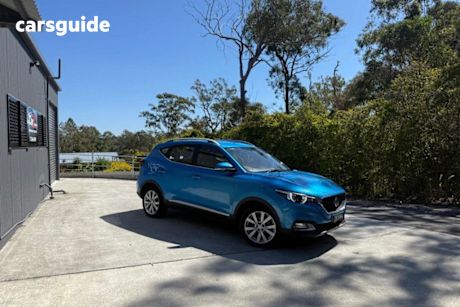 Blue 2023 MG ZS Wagon Excite