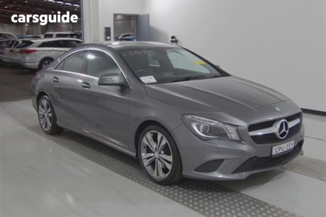 Grey 2013 Mercedes-Benz CLA200 Coupe