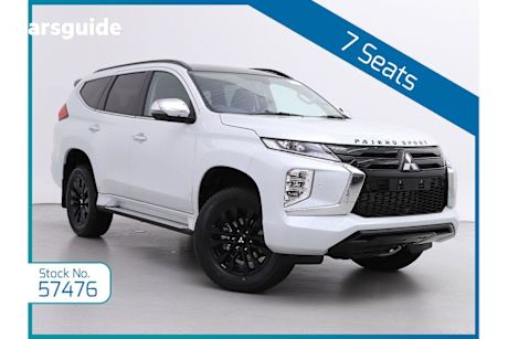 White 2024 Mitsubishi Pajero Sport Wagon Gsr (4Wd) 7 Seat