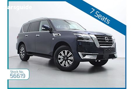 Blue 2024 Nissan Patrol Wagon TI-L (4X4)