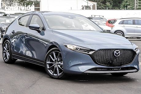 Grey 2025 Mazda Mazda3 Hatch G20 EVOLVE F