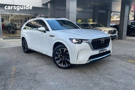 White 2025 Mazda CX-90 Wagon G50E Azami Mhev