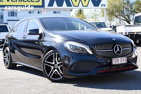 Black 2017 Mercedes-Benz A250 Hatchback Sport