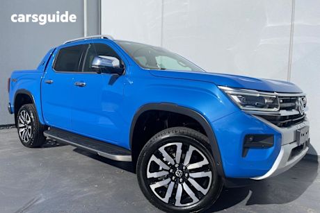 Blue 2024 Volkswagen Amarok Dual Cab Utility Aventura TDI600 4Motion