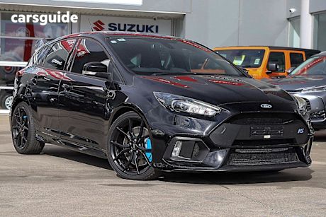Black 2016 Ford Focus Hatchback RS