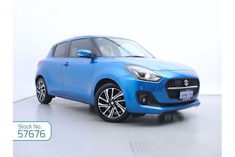Blue 2021 Suzuki Swift Hatchback GLX Turbo