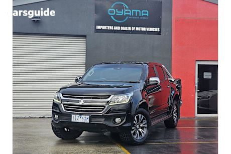 Black 2017 Holden Colorado Crew Cab Pickup Ltz (4X4)