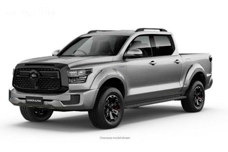 Silver 2025 GWM Cannon Alpha Dual Cab Utility LUX Phev (4X4)
