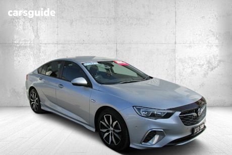 Silver 2018 Holden Commodore Liftback RS