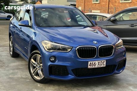 Blue 2016 BMW X1 Wagon Sdrive 18D